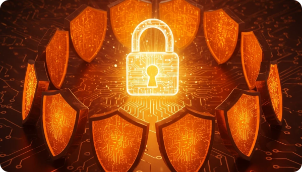 Cybersecurity Risk Illustration