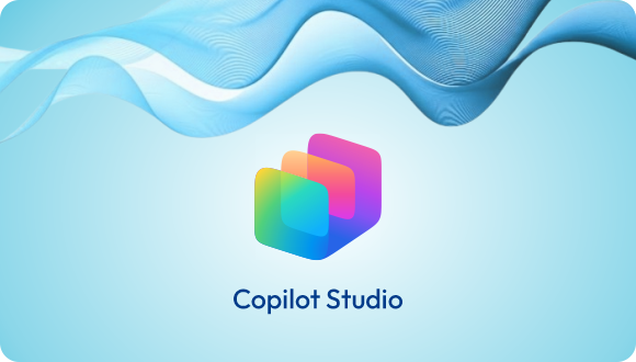 Copilot Studio interface with AI assistant design