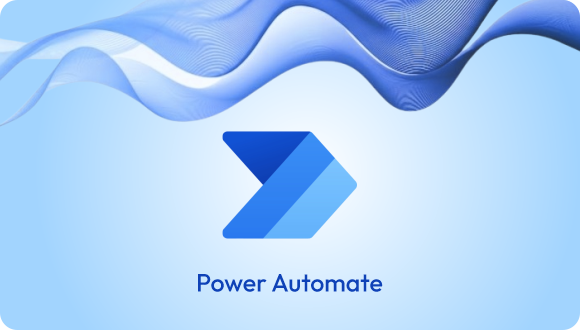 Power Automate flow showing automated processes